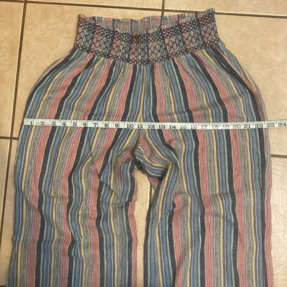 Rocks & Indigo | Multicolored Linen-blend Pant - Picture 5 of 6